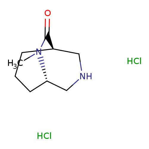 rac-(1S,5R)-9-methyl-3,9-diazabicyclo[3.3.2]decan-10-one dihydrochloride