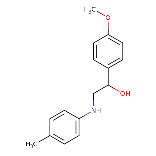 1-(4-Methoxy-phenyl)-2-p-tolylamino-ethanol