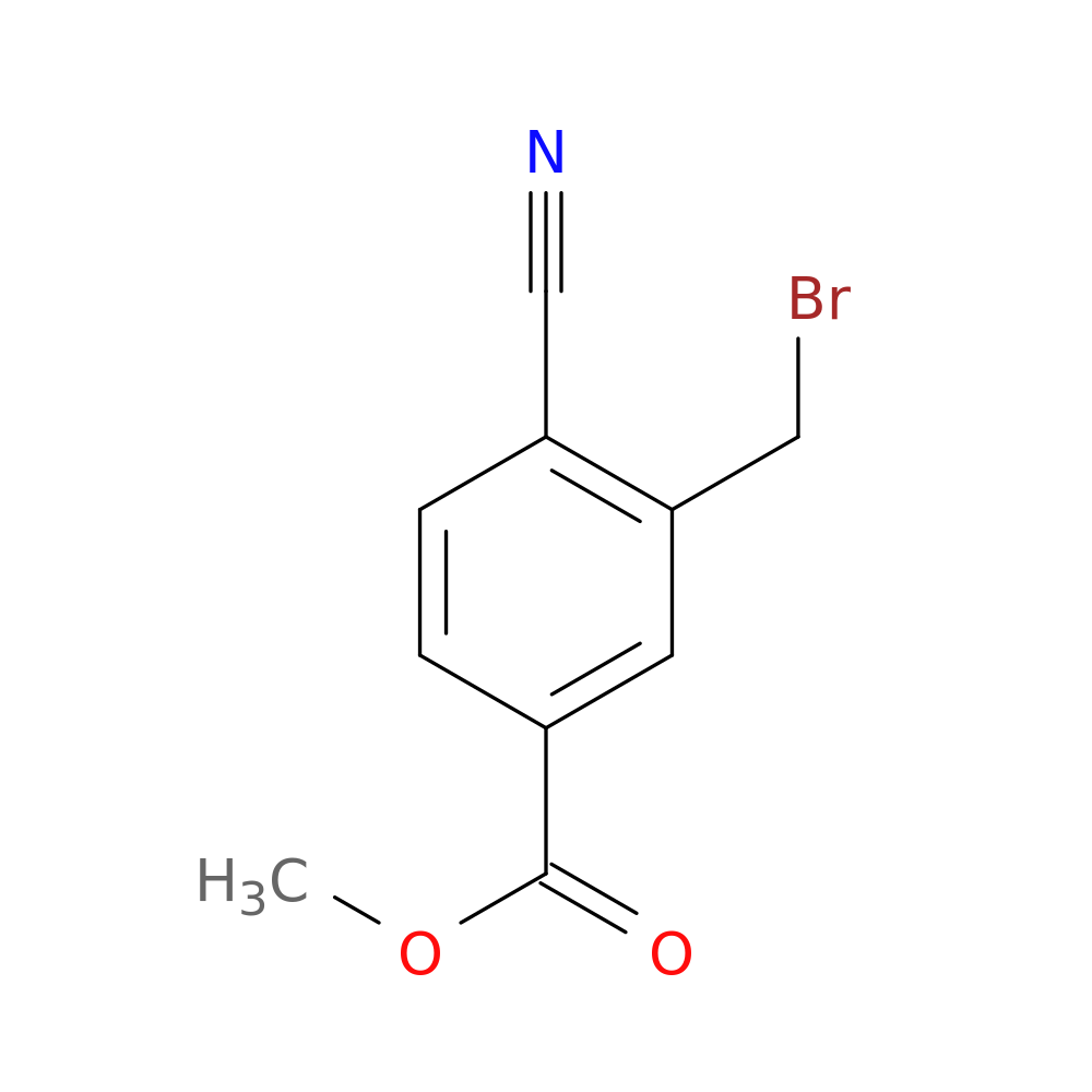 METHYL 3-BROMOMETHYL-4-CYANOBENZOATE