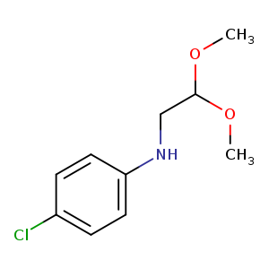 4-chloro-N-(2,2-dimethoxyethyl)aniline