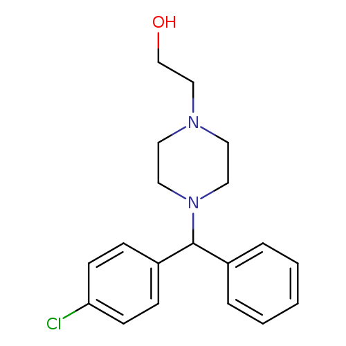 4-(p-Chloro-α-phenylbenzyl)-1-piperazineethanol