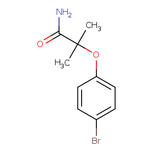 2-(4-Bromophenoxy)-2-methylpropanamide