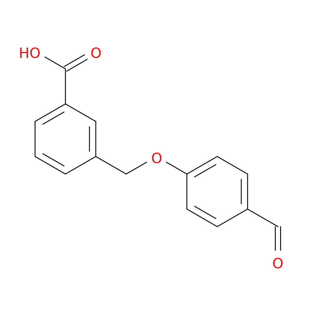 3-[(4-formylphenoxy)methyl]benzoic acid