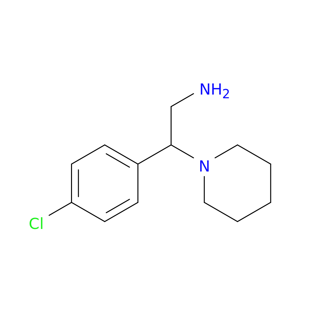 2-(4-Chlorophenyl)-2-(1-piperidinyl)ethanamine