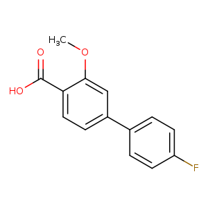 4-(4-Fluorophenyl)-2-methoxybenzoic acid