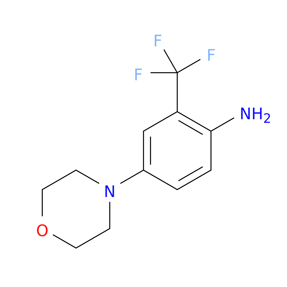 4-(Morpholin-4-yl)-2-(trifluoromethyl)aniline