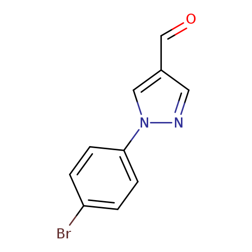 1H-Pyrazole-4-carboxaldehyde, 1-(4-bromophenyl)-
