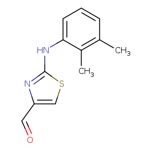 2-[(2,3-dimethylphenyl)amino]-1,3-thiazole-4-carbaldehyde