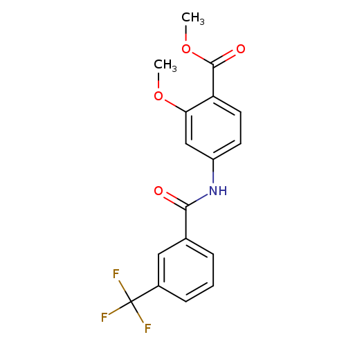 methyl 2-methoxy-4-[3-(trifluoromethyl)benzamido]benzoate