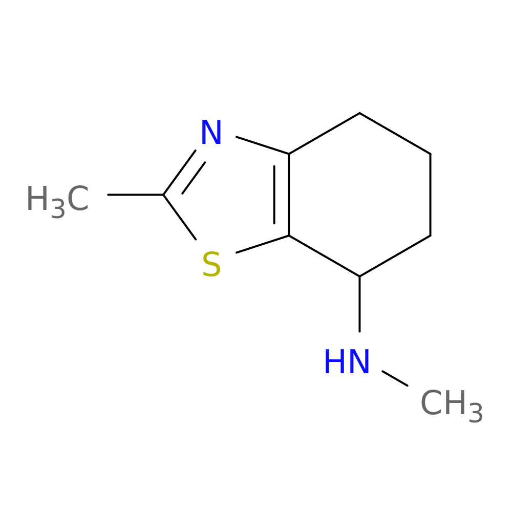 N,2-dimethyl-4,5,6,7-tetrahydro-1,3-benzothiazol-7-amine