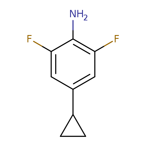4-cyclopropyl-2,6-difluoroaniline
