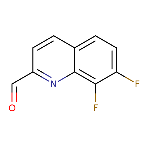 2-Quinolinecarboxaldehyde, 7,8-difluoro-