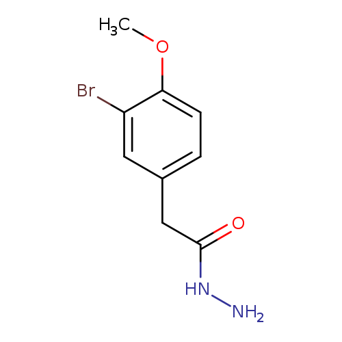 2-(3-Bromo-4-methoxyphenyl)acetohydrazide