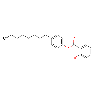 Benzoic acid, 2-hydroxy-, 4-octylphenyl ester