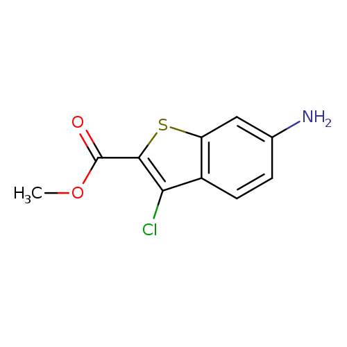Methyl 6-Amino-3-chlorobenzo[b]thiophene-2-carboxylate