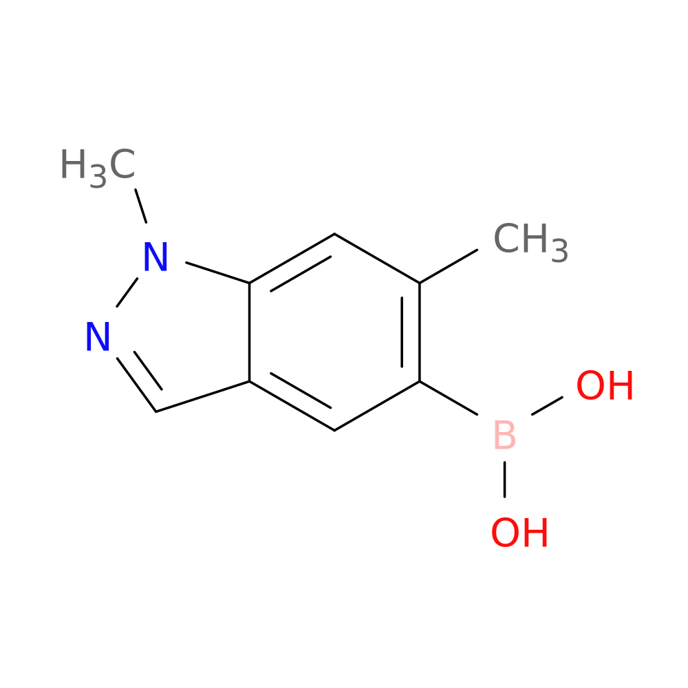 1,6-Dimethyl-1h-indazole-5-boronic acid