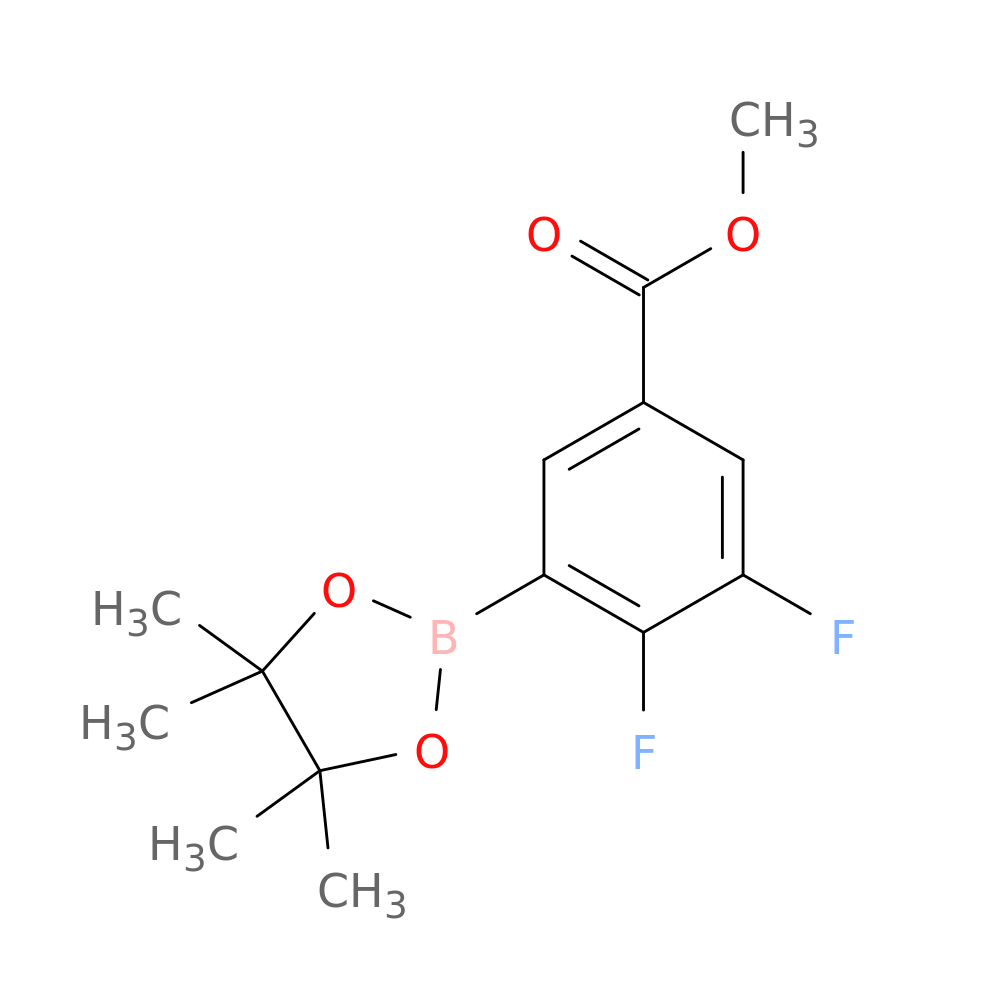 2,3-Difluoro-5-(methoxycarbonyl)phenylboronic acid, pinacol ester