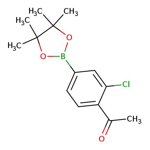 1-[2-CHLORO-4-(TETRAMETHYL-1,3,2-DIOXABOROLAN-2-YL)PHENYL]ETHAN-1-ONE