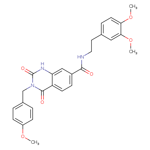 N-[2-(3,4-dimethoxyphenyl)ethyl]-3-[(4-methoxyphenyl)methyl]-2,4-dioxo-1,2,3,4-tetrahydroquinazoline-7-carboxamide