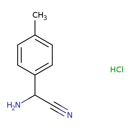 Amino(4-methylphenyl)acetonitrile hydrochloride