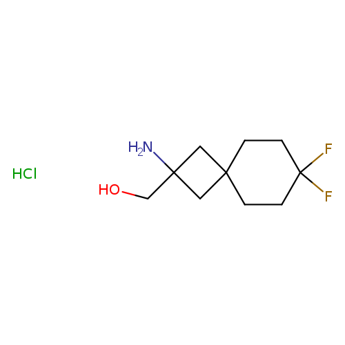 {2-amino-7,7-difluorospiro[3.5]nonan-2-yl}methanol hydrochloride
