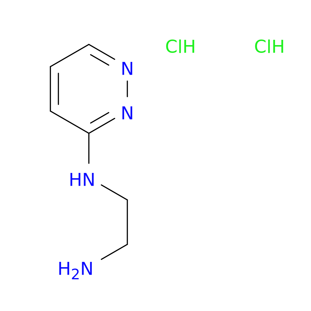N1-(pyridazin-3-yl)ethane-1,2-diamine dihydrochloride