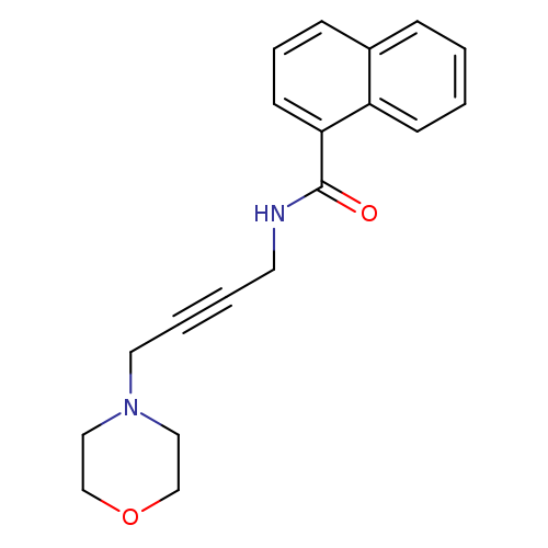 N-[4-(morpholin-4-yl)but-2-yn-1-yl]naphthalene-1-carboxamide