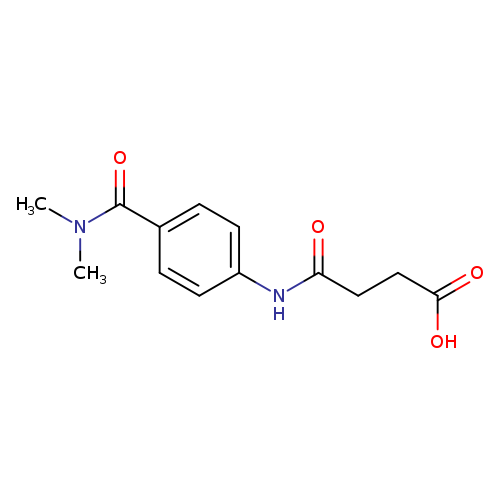 4-{4-[(Dimethylamino)carbonyl]anilino}-4-oxobutanoic acid