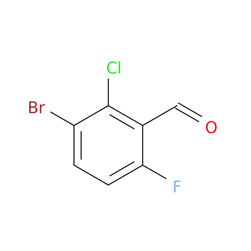 3-Bromo-2-chloro-6-fluorobenzaldehyde