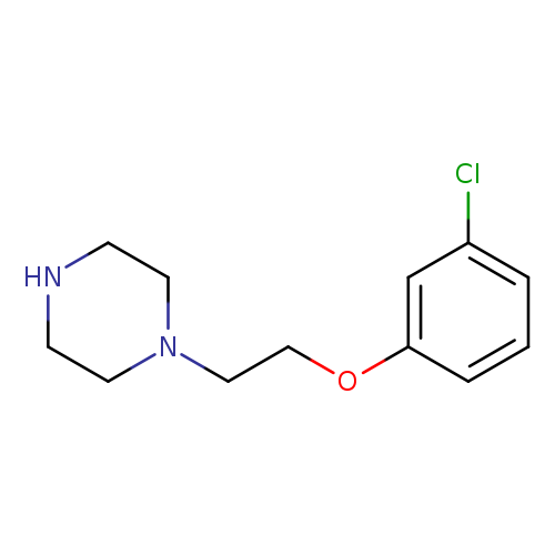 1-(2-(3-Chlorophenoxy)ethyl)piperazine