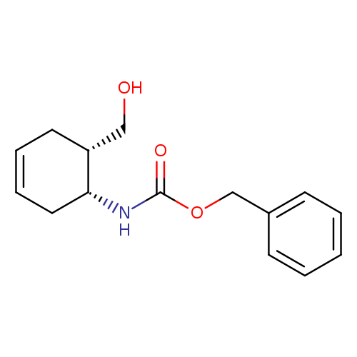 Benzyl ((1S,6R)-6-(hydroxymethyl)cyclohex-3-en-1-yl)carbamate