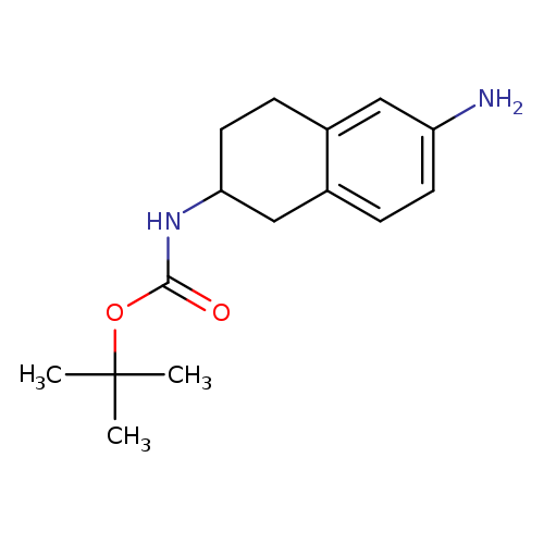 tert-butyl N-(6-amino-1,2,3,4-tetrahydronaphthalen-2-yl)carbamate