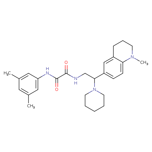 N'-(3,5-dimethylphenyl)-N-[2-(1-methyl-1,2,3,4-tetrahydroquinolin-6-yl)-2-(piperidin-1-yl)ethyl]ethanediamide