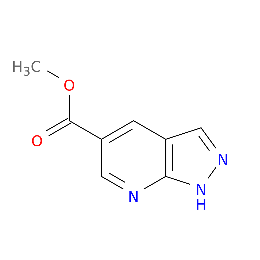 1H-Pyrazolo[3,4-b]pyridine-5-carboxylic acid, methyl ester