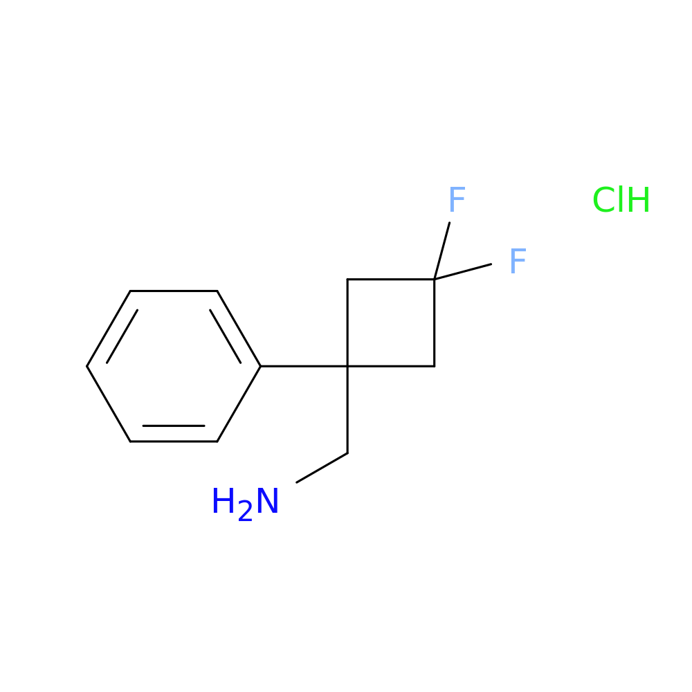 (3,3-difluoro-1-phenylcyclobutyl)methanamine hydrochloride