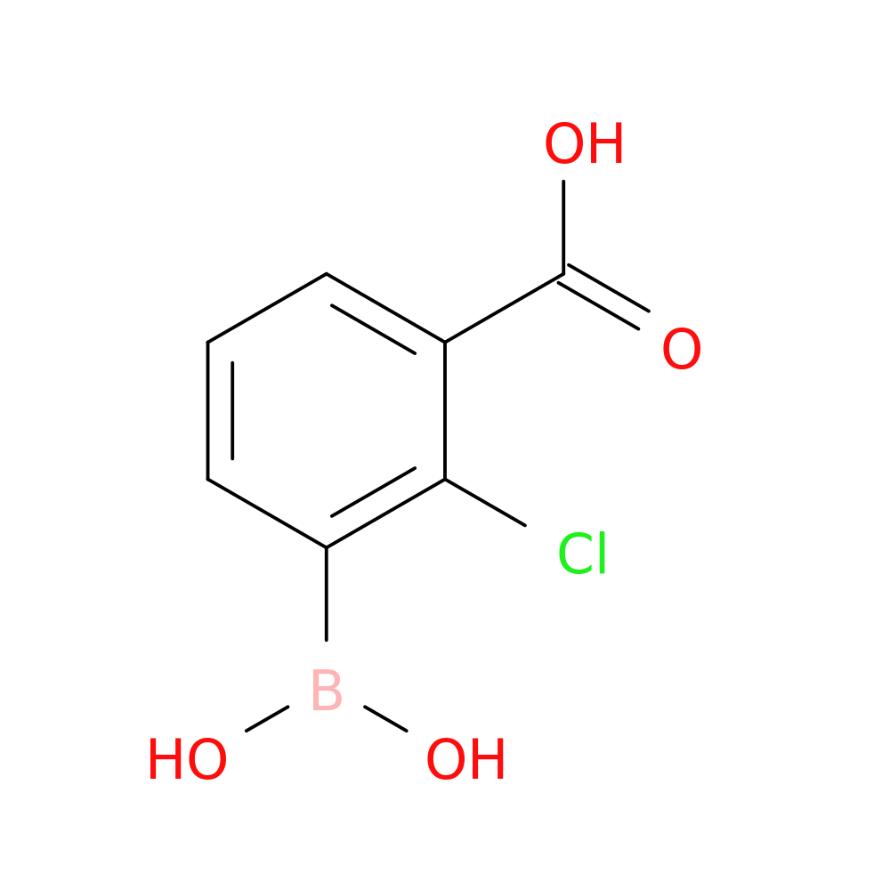 3-Carboxy-2-chlorophenylboronic acid