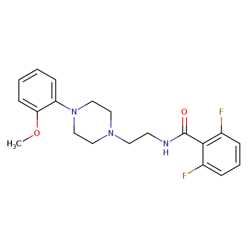 2,6-difluoro-N-{2-[4-(2-methoxyphenyl)piperazin-1-yl]ethyl}benzamide
