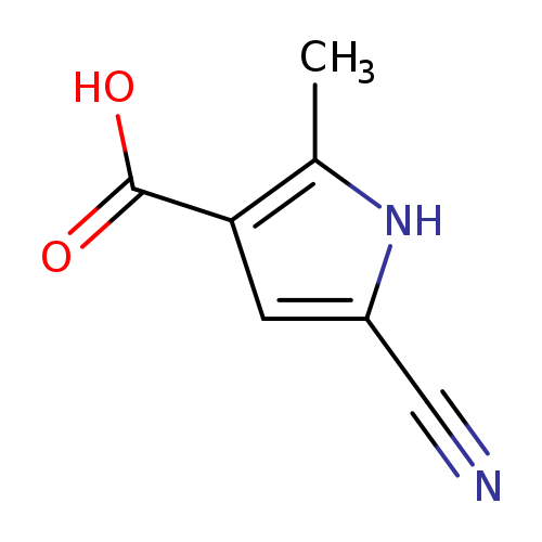 5-cyano-2-methyl-1H-pyrrole-3-carboxylic acid