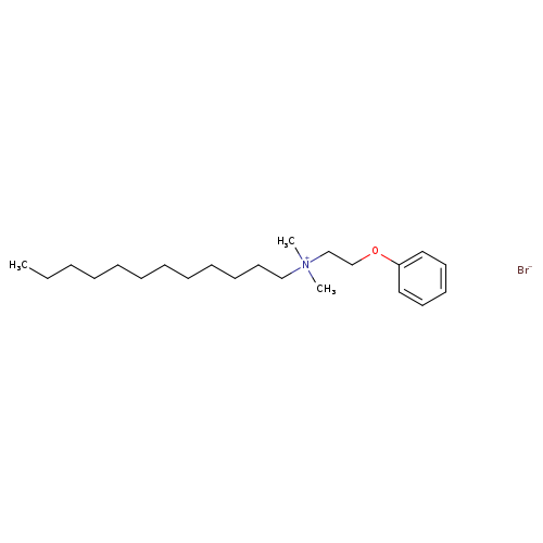 1-Dodecanaminium, N,N-dimethyl-N-(2-phenoxyethyl)-, bromide