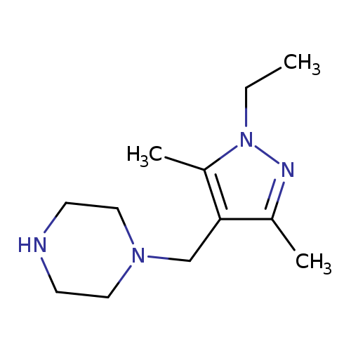1-[(1-Ethyl-3,5-dimethyl-1h-pyrazol-4-yl)methyl]piperazine