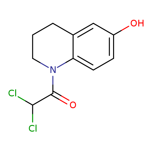 2,2-Dichloro-1-(6-hydroxy-3,4-dihydroquinolin-1(2H)-yl)ethanone