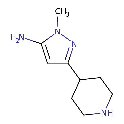 1-methyl-3-(piperidin-4-yl)-1H-pyrazol-5-amine