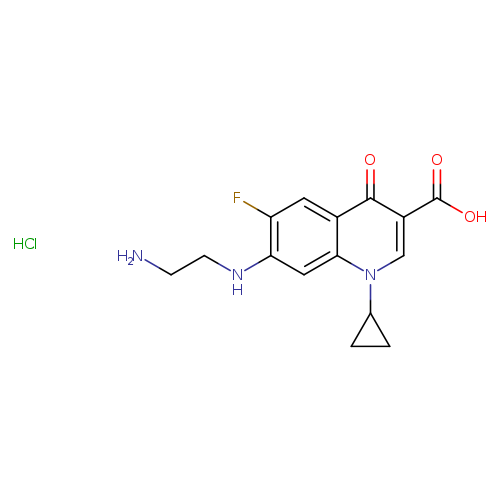 Desethylene Ciprofloxacin, Hydrochloride