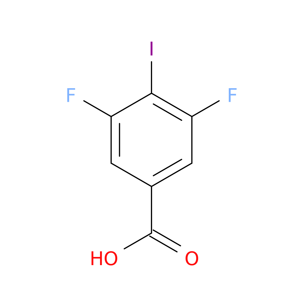 3,5-difluoro-4-iodobenzoic acid