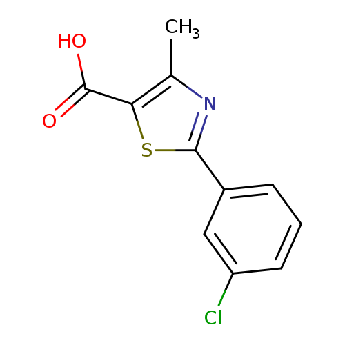 2-(3-Chlorophenyl)-4-methyl-1,3-thiazole-5-carboxylic acid