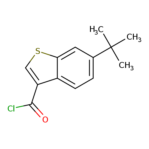 6-tert-Butyl-1-benzothiophene-3-carbonyl chloride