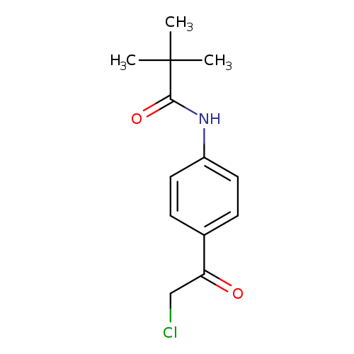 N-[4-(CHLOROACETYL)PHENYL]-2,2-DIMETHYLPROPANAMIDE