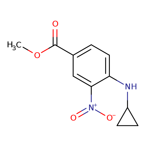 Methyl 4-(cyclopropylamino)-3-nitrobenzoate