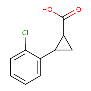 2-(2-Chlorophenyl)cyclopropanecarboxylic acid
