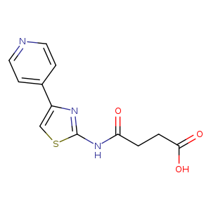 4-Oxo-4-((4-(pyridin-4-yl)thiazol-2-yl)amino)butanoic acid